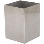 Porte - crayons rectangulaire en acier inoxydable 304, �pais et durable, pour bureau, dortoir ou �cole, ...