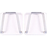 Porte - �ponges inox 304 2 pi�ces anti - rouille �tanche pour �vier de cuisine argent�