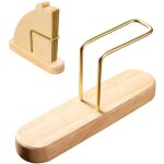 Porte - filtres � caf�, support pour filtres � caf�, �tag�re de rangement pour filtres � caf�, en ch�ne ...