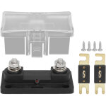 Porte - fusible anl avec led indicateur m8 pour circuit 12v / 24v / 48v - bloc de fusible haute puissance ...