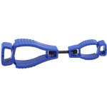 Porte - gants de travail at?1 avec clip anti - perte bleu, support et pince de fixation pour �quipement ...