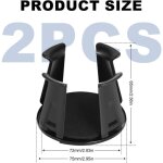 Porte gobelet voiture, lot de 2, porte - bouteilles autocollants universels r�glable, porte - gobelets ...