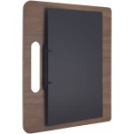 Porte - menu classeur a4 en noyer