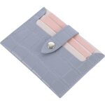 Porte - monnaie pliant en cuir pu portefeuilles de blocage en cuir vintage porte - carte de crdit portefeuill ...