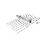 Emuca - porte - pantalons double amovible self pour armoire. , chrom�, acier et plastique.