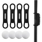 Porte stylo 4 pi�ces noir porte stylo homme d'affaires forte attraction magn�tique doux et durable anti ...