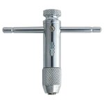 Porte - taraud � main 111003 - diam�tre 4. 5 � 6. 5 mm - longueur 105 mm tivoly