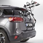 Porte - v�lo 2 v�los �lectriques sur hayon ou barres de toit / railing : shiva 2 elec