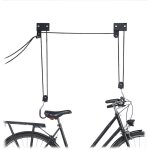 Porte - vlo plafond 57 kg de capacit, crochets, corde frein, tirette de cble, kajak, ascenseur vlo, ...