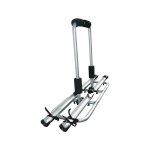 Las - porte - v�los sur timon de remorque et caravane pour 2 v�los