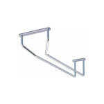 Emuca - support de verres � pied - 1 rang�e - hauteur : 67 mm - largeur : 107 mm - nombre de rang�es ...