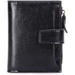Portefeuille femme en cuir de vachette,