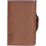 Portefeuille homme en cuir d'abricot antid�marrage grande capacit� mince pour cartes de cr�dit