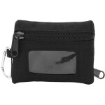 Portefeuille multifonction nylon pour homme avec poche � pi�ces et porte - cartes noir