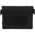 Portefeuille de voyage noir en nylon, ceinture porte - monnaie l�g�re pour randonn�e et ext�rieur.