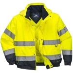 Blouson 2 en 1 haute visibilit� portwest jaune / marine m