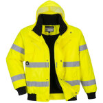 Blouson bomber hivis 3 en 1 couleur : jaune taille l - portwest Blouson bomber hivis 3 en 1 couleur : jaune taille l - portwest