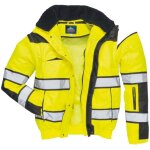 Blouson haute visibilit� 3en1 portwest hivis jaune fluo 3xl