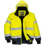 Portwest - blouson haute - visibilit� bicolore couleur : jaune / marine taille 5xl