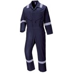 Combinaison de travail 100% coton l�g�re portwest iona bleu marine xl