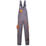 Cotte  bretelles portwest texo contrast gris poches oranges xl