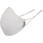 Masque réutilisable tissu antimicrobien 2 épaisseurs portwest boite de 25) blanc unique Masque réutilisable tissu antimicrobien 2 épaisseurs portwest boite de 25) blanc unique
