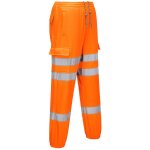 Pantalon jogging haute visibilit� couleur : orange taille m portwest