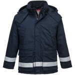 Parka ignifugée portwest antistatique hiver marine m Parka ignifugée portwest antistatique hiver marine m