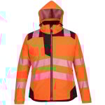 Portwest - parka de travail hiver haute - visibilit� imperm�able femme pw3 orange fluo m