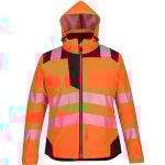 Portwest - parka de travail hiver haute - visibilit� imperm�able femme pw3 orange fluo xs