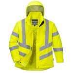 Portwest - parka de travail hiver haute visibilit matelasse femme jaune fluo xs