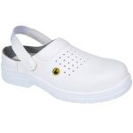 Sabot de sécurité ventilé composite esd sb ae couleur : blanc taille 42 portwest Sabot de sécurité ventilé composite esd sb ae couleur : blanc taille 42 portwest