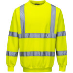 Sweat shirt haute visibilité portwest jaune fluo 5xl Sweat shirt haute visibilité portwest jaune fluo 5xl