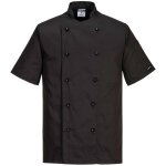Veste de cuisine portwest kent noir xl