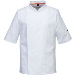 Veste de cuisinier maille pro s / s couleur : blanc taille xxxl portwest Veste de cuisinier maille pro s / s couleur : blanc taille xxxl portwest