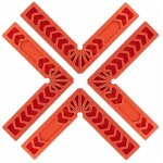 Positionneur � angle droit � 90 degr�s, bloc de positionnement de gabarit � angle droit, aide � l'outil ...