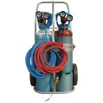 Poste rollerflam �quip� soudage