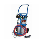 Poste de soudage �quip� oxy'flam