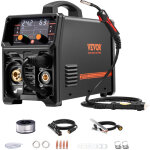 Poste a souder mig, 200 a, machine de soudage synergique soudeuse portable mig sans gaz au gaz mma lift ...