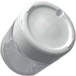 Pot avec couvercle blanc (x1) (ss - 193233) yaourtire moulinex