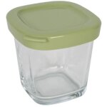 Pot et couvercle vert pour yaourti�re seb ? compatible mod�les yg660310 / 35a / b et yg661310 / 35a / ...