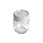 Pot a l'unite avec couvercle pour yaourtiere yogurteo moulinex