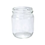 Pot en verre a l'unite sans couvercle pour yaourtiere lagrange - capacite : 185 g / diametre : oe 6, ...