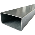 Signaletique. biz france ? poteau de garde corps en acier galvanis� 80 x 40 mm ? r�sistance � la corrosion ...