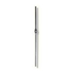 Poteau avec motif boule, forg - hauteur 1200mm base rond de 25mm - fer forg -  souder deco fer forge ...