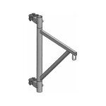 Potence de manutention universelle pour poulie clic altrad u1925 cmu 80 kg