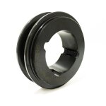 Poulie 1 gorge diam�tre 71 mm arbre �14 mm