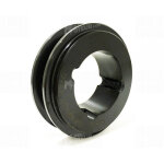 Poulie 1 gorge diam�tre 80 mm arbre �14 mm