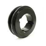 Poulie 1 gorge diam�tre 80 mm arbre �24 mm