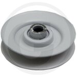 Poulie en acier pour courroies plates � gorge en v universal 31270171